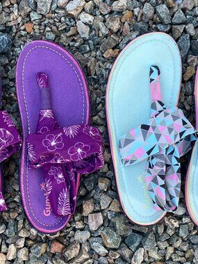 Lot of Two Gumbies Slingback Sandals Women's 8